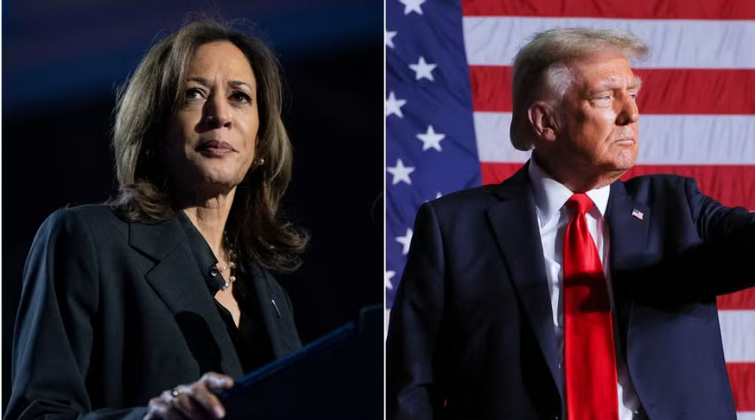 Kamala e Trump chegam empatados à véspera da eleição nos EUA; veja últimas pesquisas