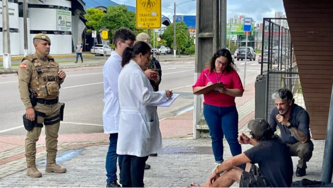 Prefeitura de Tubarão cria força-tarefa para identificar e orientar pessoas em situação de rua