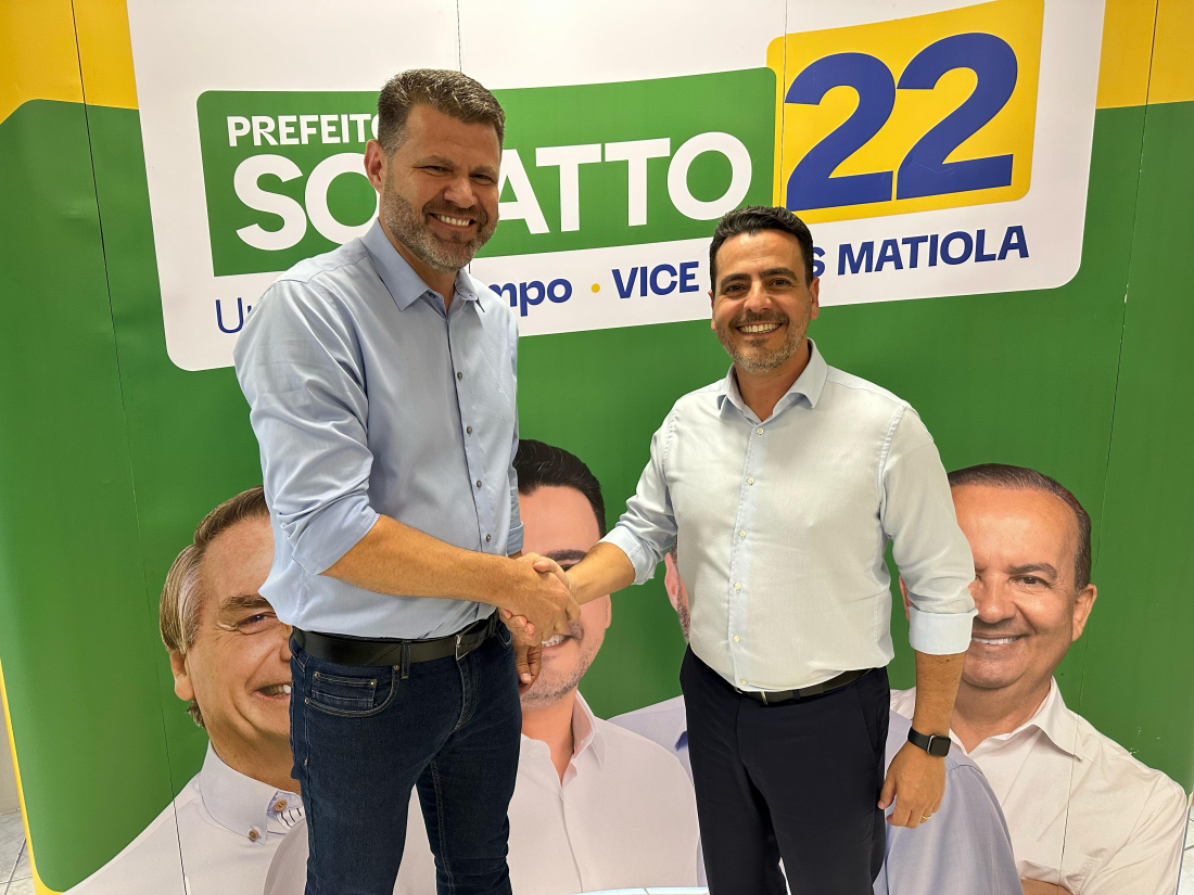 (Vídeo) Soratto anuncia Denis Matiola como primeiro secretário do futuro governo