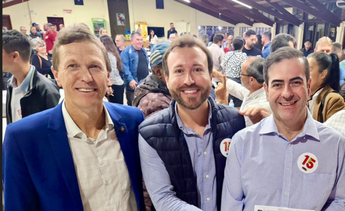 Rodrigo Pavei assume presidência do MDB em Tubarão e promete união e renovação