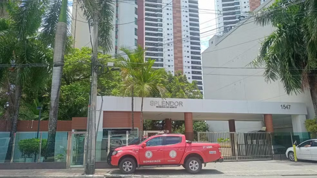 Dois homens morrem após elevador cair do sexto andar em prédio de luxo
