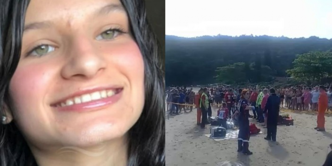 Luto: jovem vítima de afogamento em praia de SC morre após dias de internação