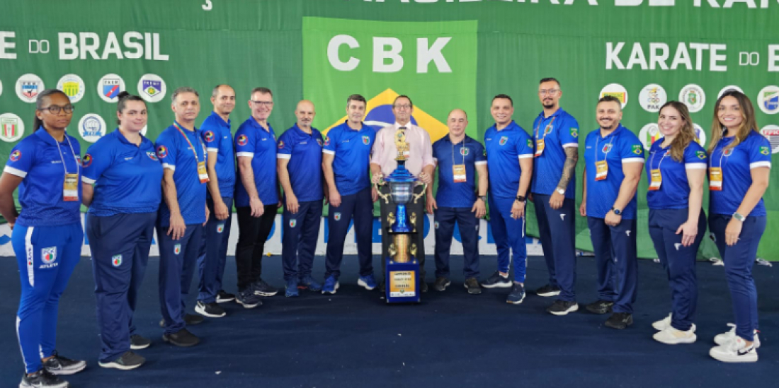 Atletas de Tubarão ganham medalhas no Brasileiro de Karatê Mirim, em Recife