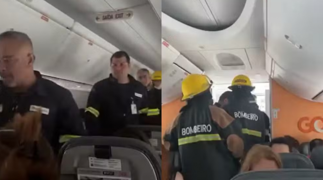 Em SC: 'Senti cheiro de queimado', diz passageira de voo que retornou ao solo após fumaça