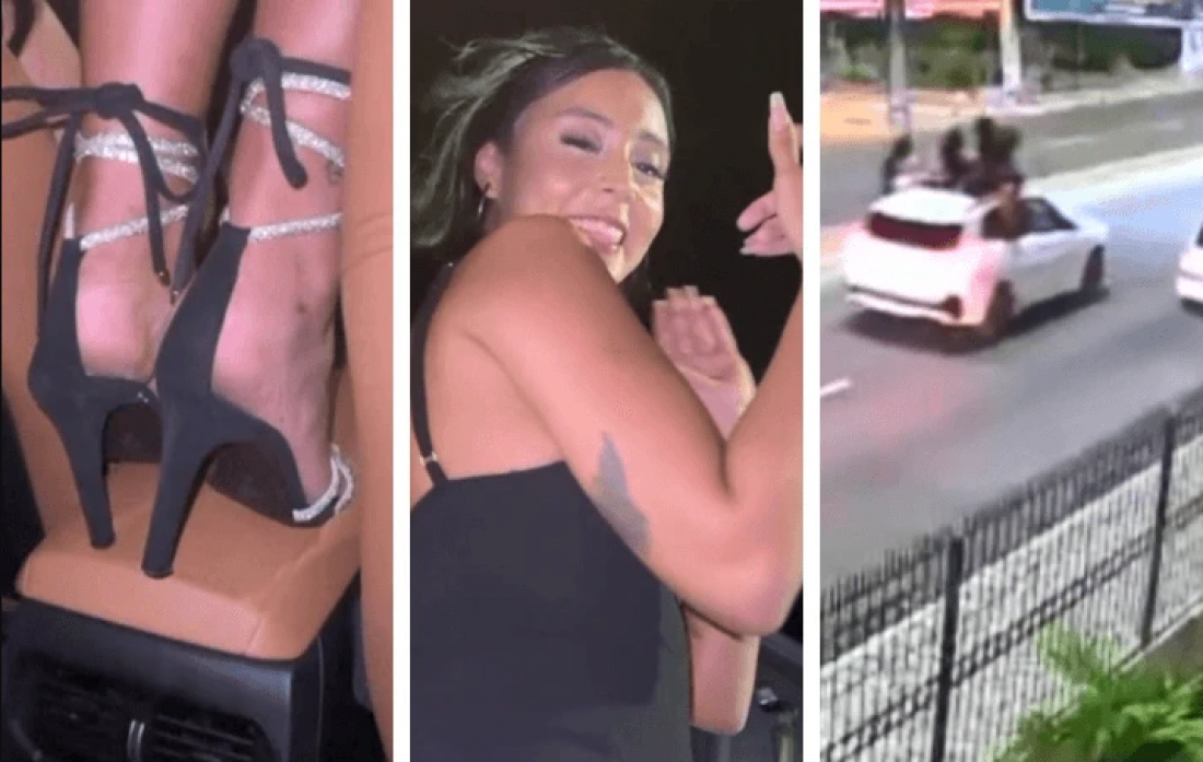 (Vídeo) No país: jovem morre atropelada após se desequilibrar de janela de carro fazendo selfie