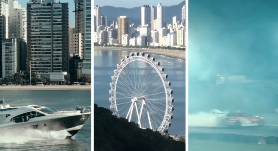 Gravação de megaprodução da Netflix vai fechar avenida mais famosa de Balneário Camboriú