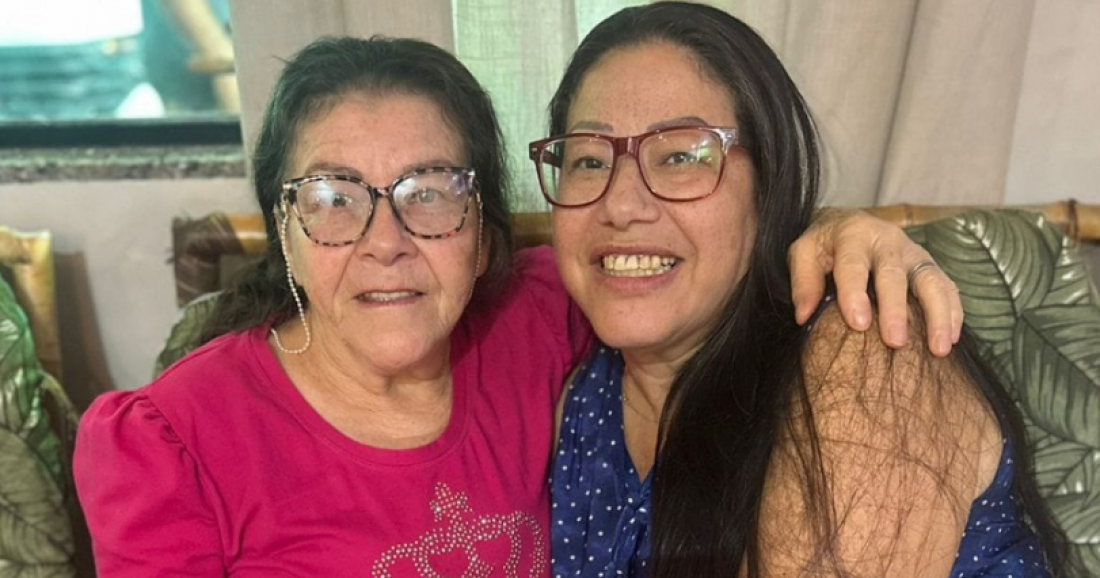 Em SC: Enredo de novela e emoção marcam reencontro de mãe e filha separadas há 42 anos