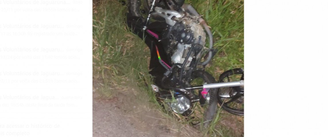 Colisão envolvendo carro e motos mobiliza equipes de resgate em Treze de Maio