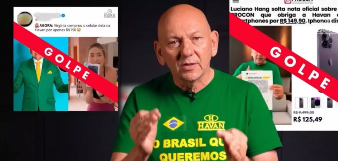 ‘Inédito’, Google é obrigado a bloquear anúncios falsos sobre a Havan e Luciano Hang