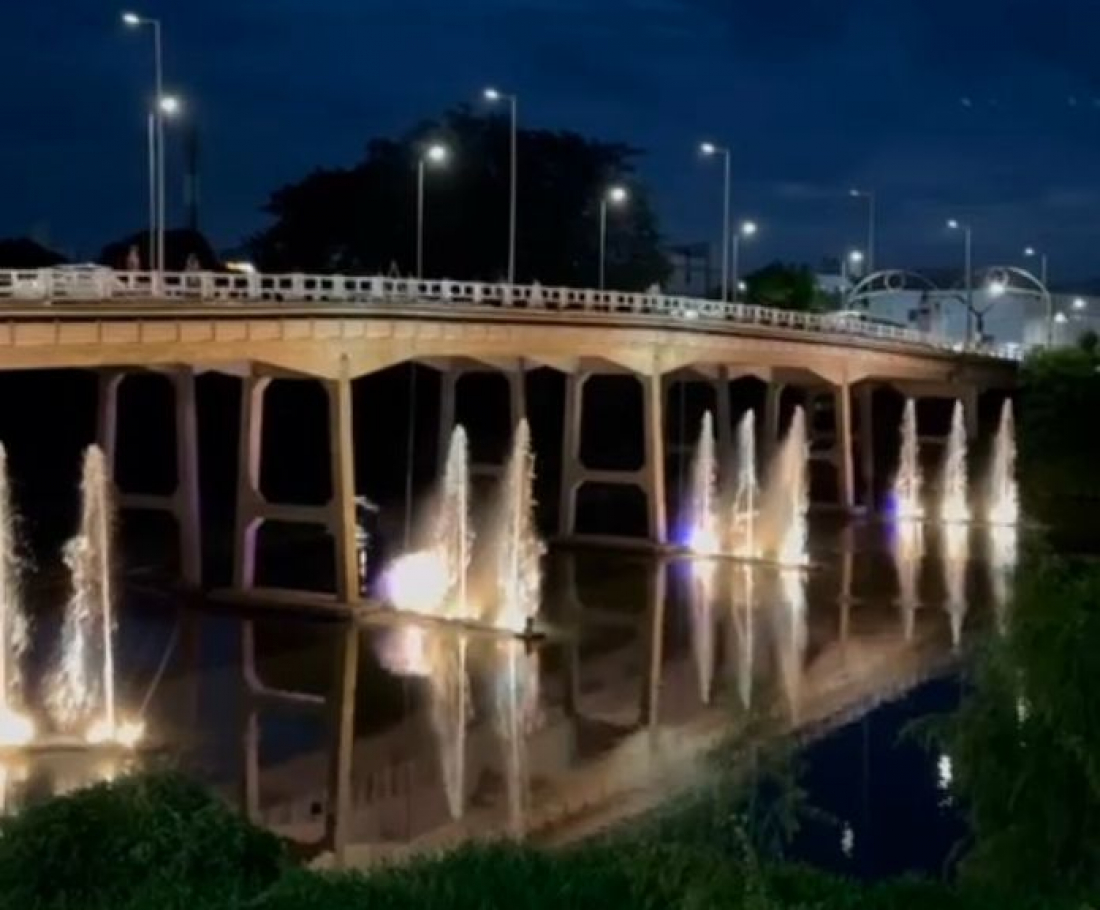 Em Tubarão: chegada do Papai Noel e estreia do show das águas dançantes serão no dia 8 de dezembro