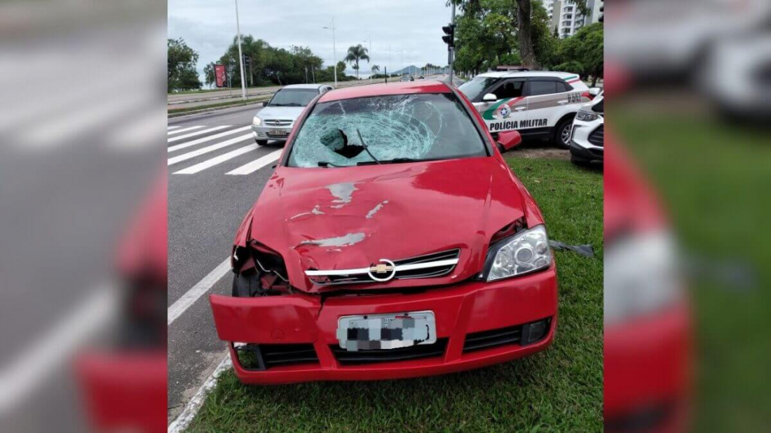 SC: mulher embriagada mata homem atropelado e foge