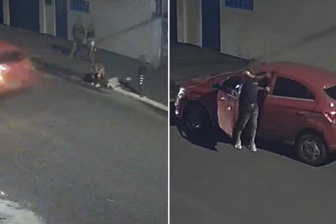 Sargento da PM atira contra crianças que o alertaram sobre a seta do carro