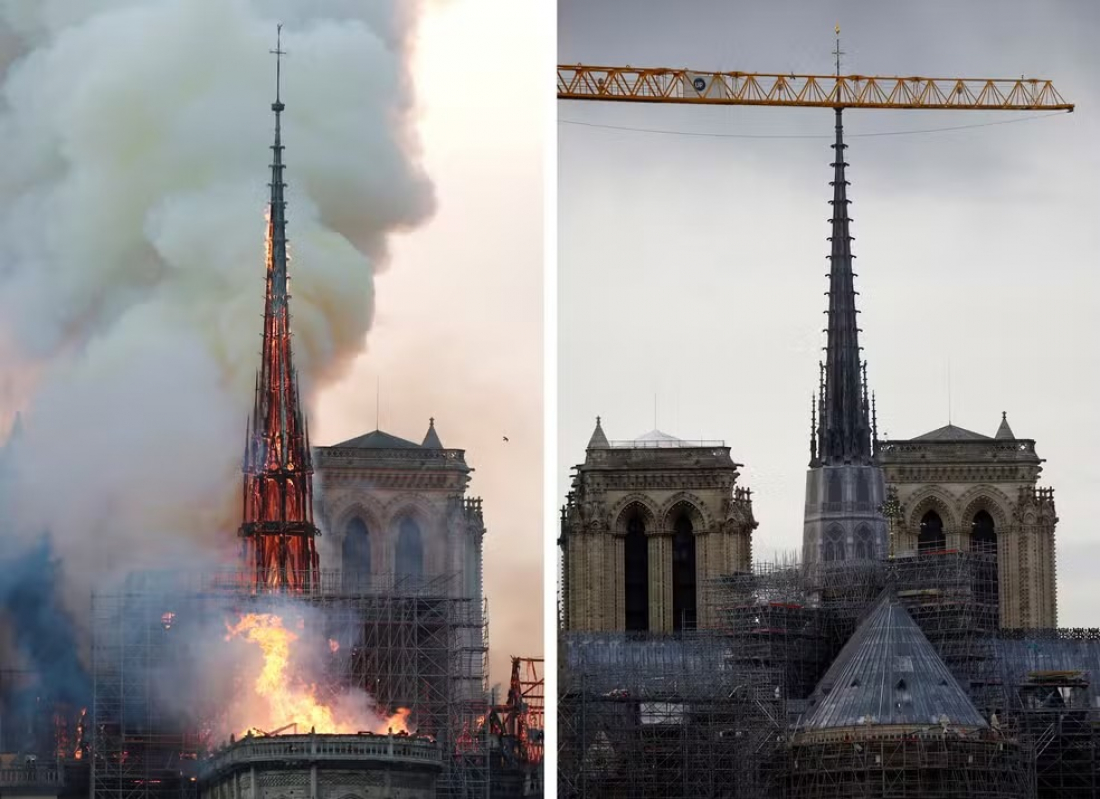 Cinco anos após incêndio, Catedral de Notre Dame reabre em Paris