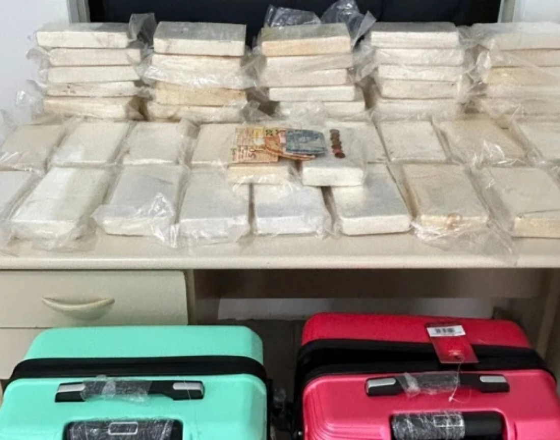 Polícia Civil incinera 50 quilos de cocaína após apreensão recorde em Armazém
