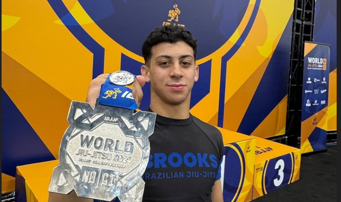 Atleta tubaronense conquista prata no maior evento de jiu-jitsu sem kimono do mundo