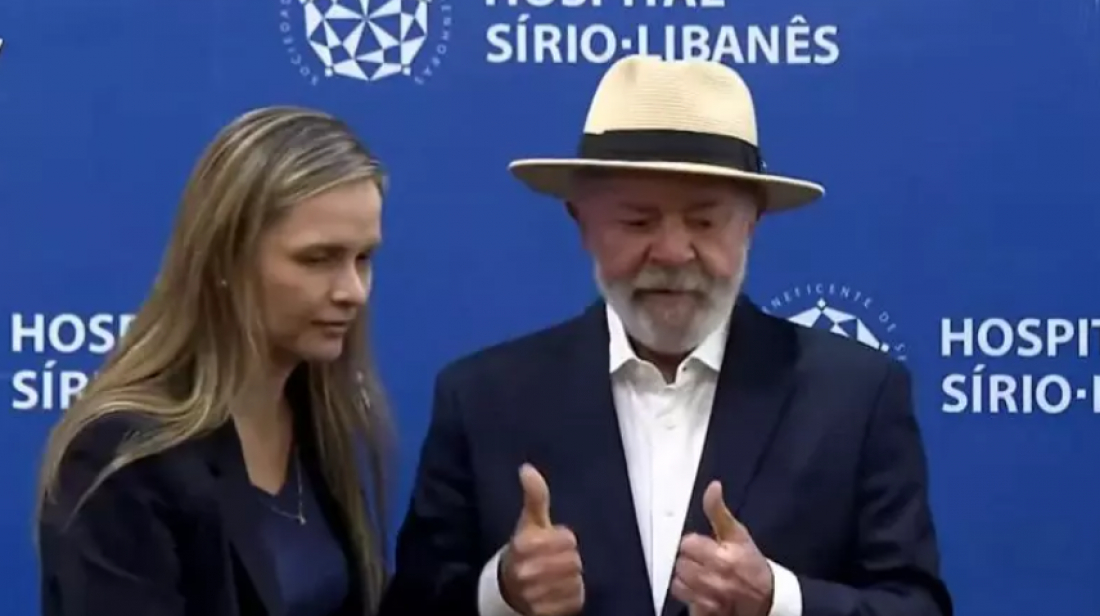 Lula recebe alta hospitalar e agradece a Deus: 'cuidou de mim'