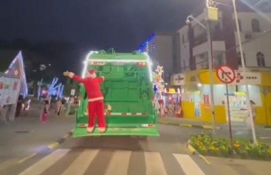 Papai Noel da Racli percorre cidades da região a partir desta quinta (19)