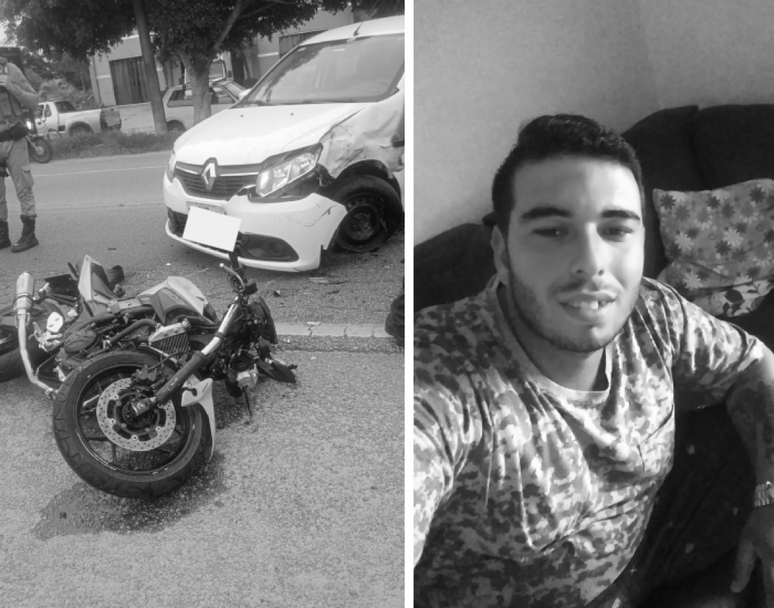Laguna: motociclista que morreu em acidente é identificado