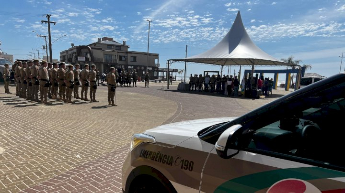 Efetivo policial é apresentado para a Operação Estação Verão 2024/2025