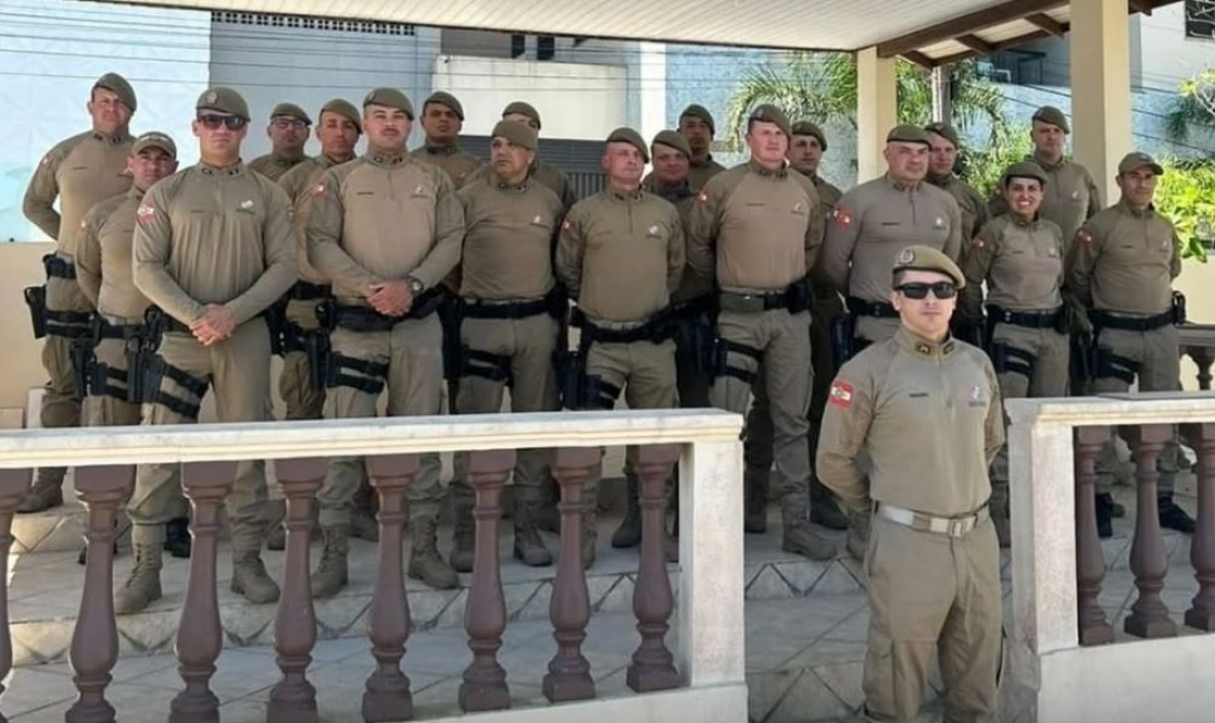 Laguna recebe reforço de policiais de Lages e Tubarão durante temporada