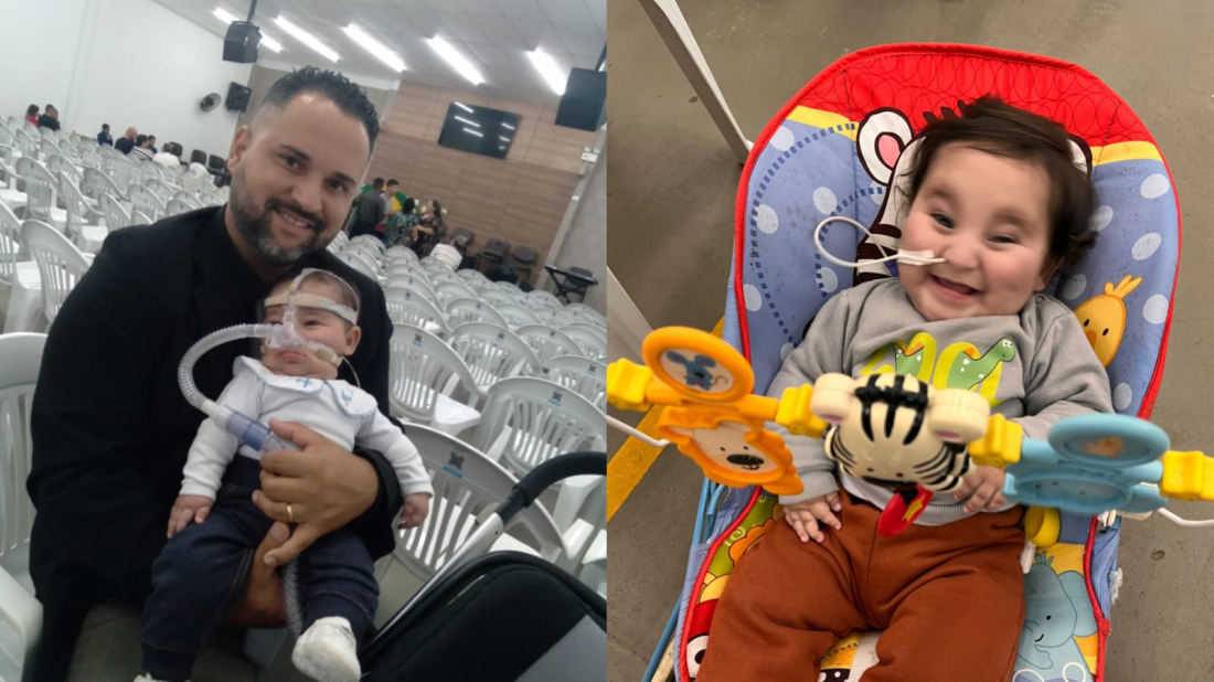 Gravatal: família pede ajuda para tratamento de bebê de um ano que tem doença rara