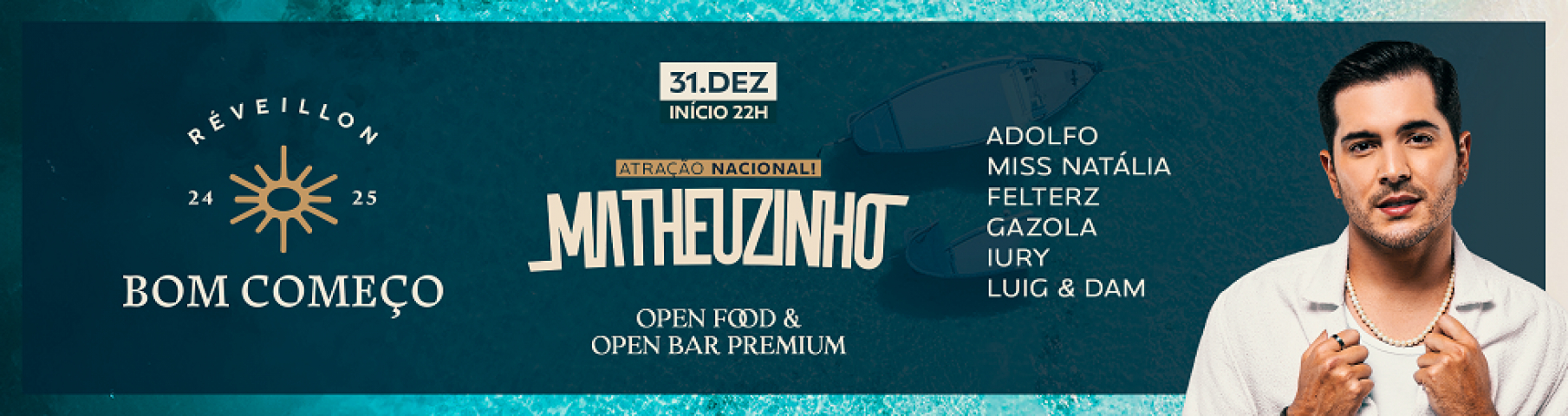 Réveillon à beira da Lagoa promete noite inesquecível em Laguna