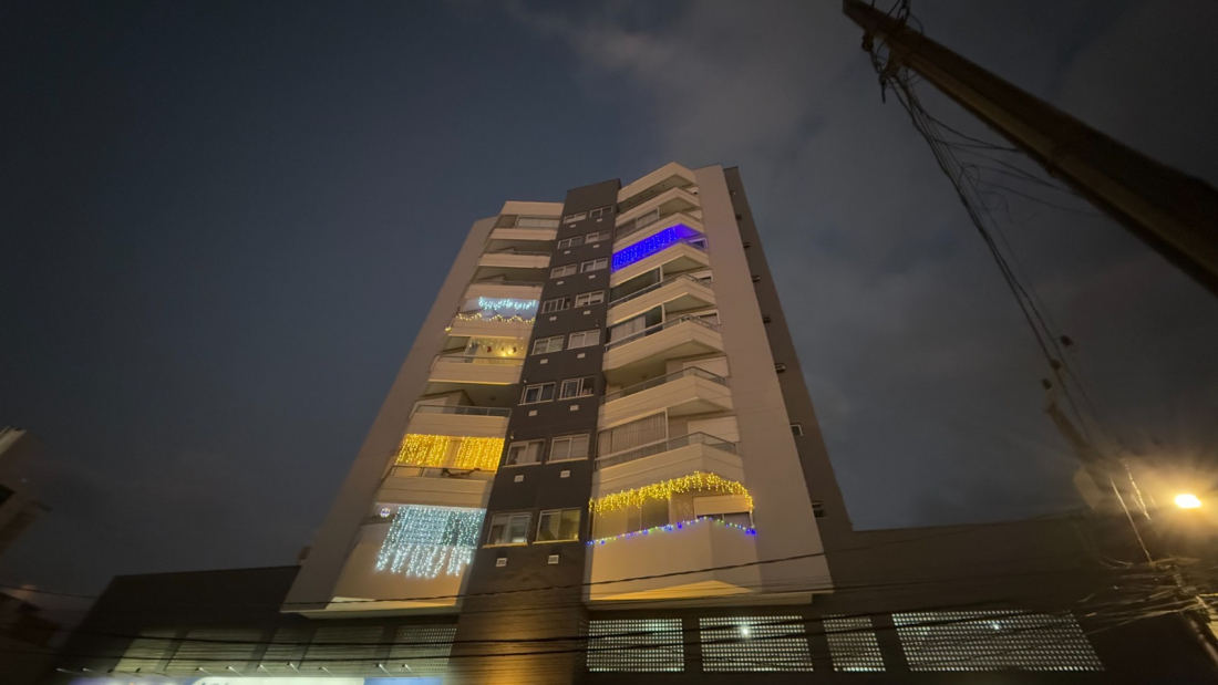 Concurso de decoração natalina promove espírito natalino em residencial de Tubarão