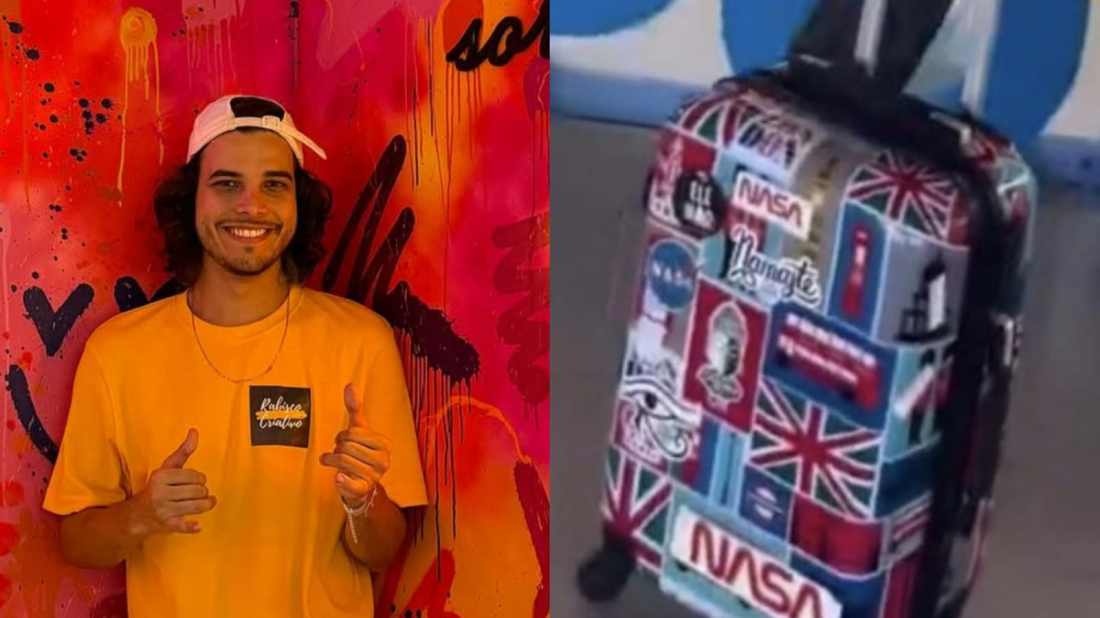 Artista da região perde mala de trabalho com documentos e faz apelo por ajuda