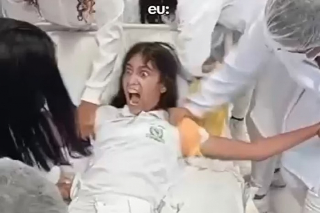 Aluna de enfermagem viraliza ao simular surto psicótico