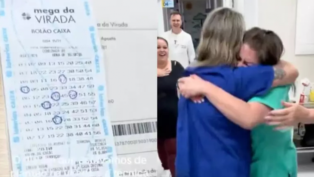 (Vídeo) Mulher se confunde e viraliza ao comemorar 'vitória' na Mega da Virada: 'Acertou todas'