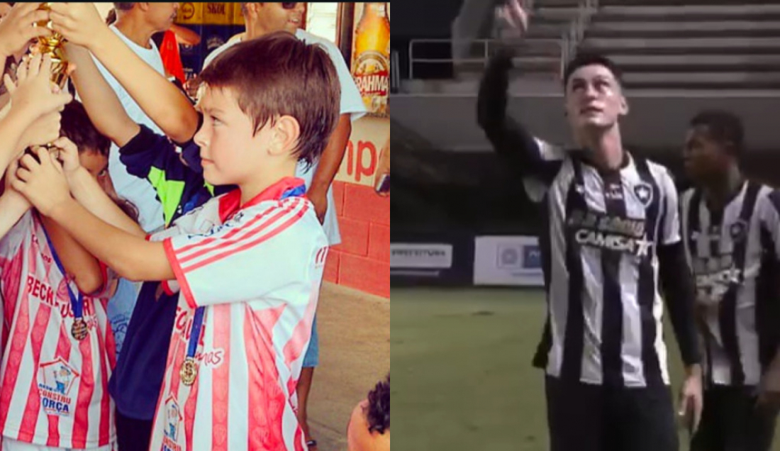 (Vídeo) Atleta de Tubarão se destaca jogando pelo Botafogo na estreia da Copinha 2025, em São Paulo