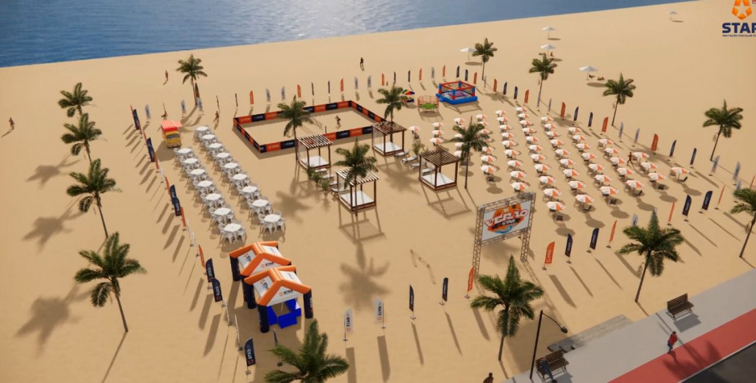 (Vídeo) 'Verão Star' inicia com sucesso na Praia do Mar Grosso, em Laguna