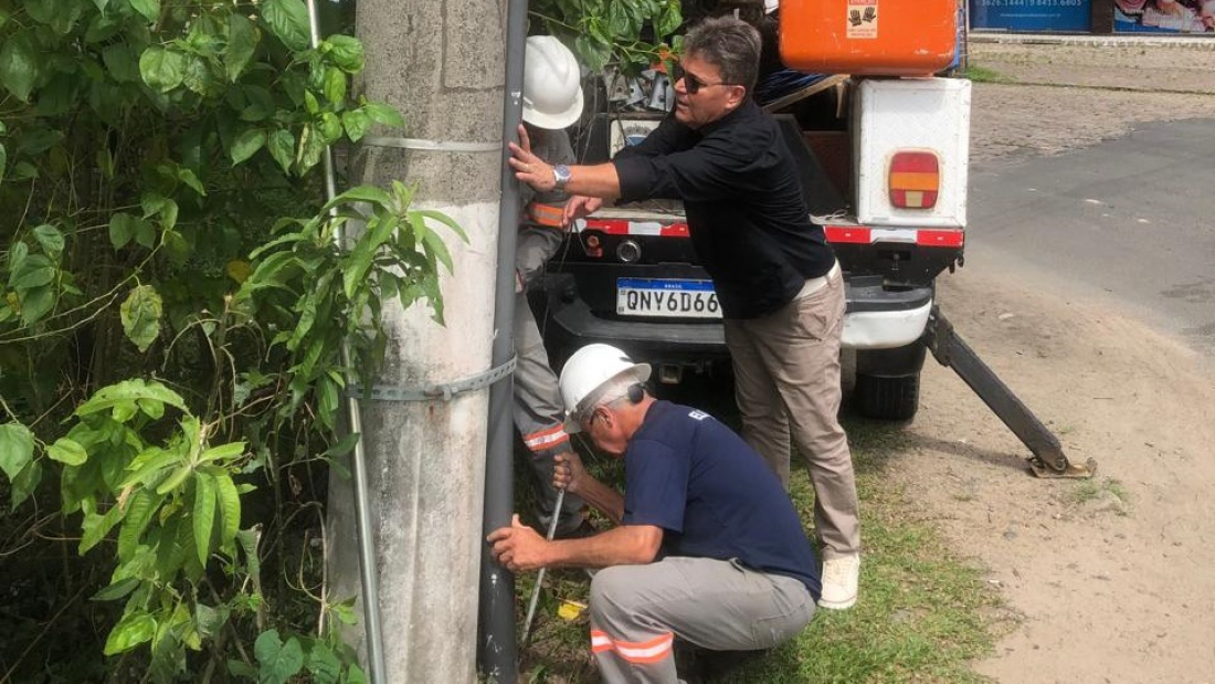 Ponte Orlando Francalacci tem fiação furtada pela terceira vez