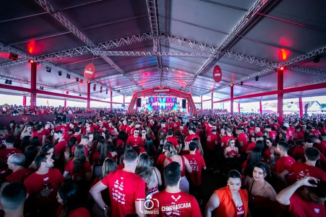 Churrascada 2025: todas as camisetas esgotadas e recorde de público garantido
