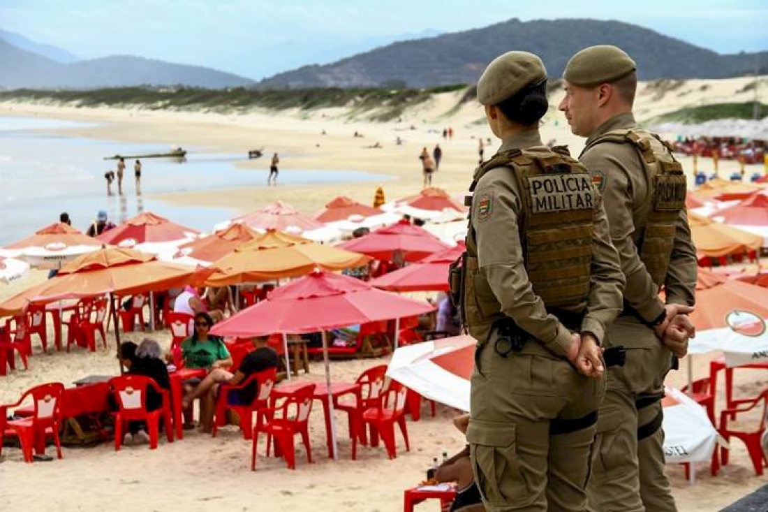 Polícia Militar de SC registra redução de crimes durante temporada de Verão
