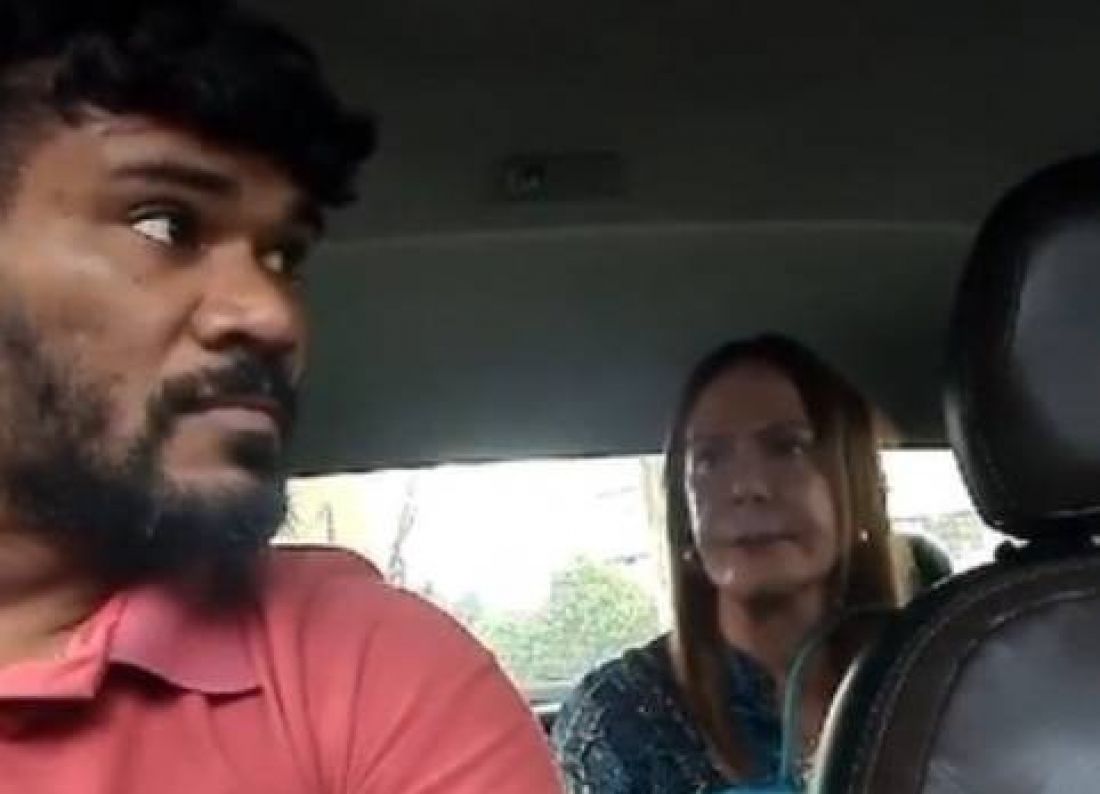 Passageira agride motorista de transporte por aplicativo após homem se recusar a entrar em condomínio