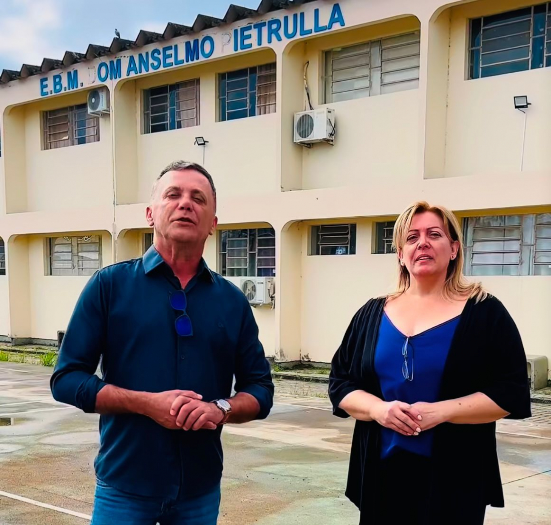 Prefeito e Secretária de Educação iniciam vistorias das unidades de ensino de Capivari de Baixo