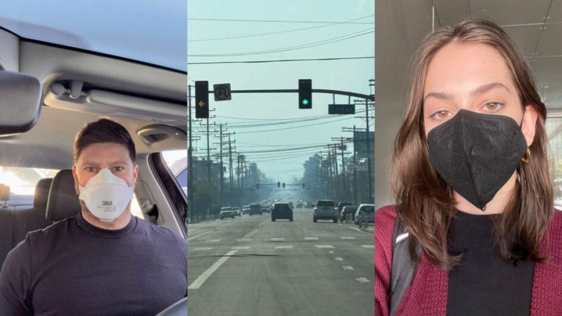 Tempestade de fogo e fumaça no ar: catarinenses vivem 'caos' durante incêndio em Los Angeles