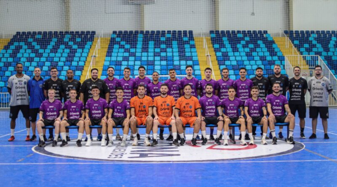 Conheça o elenco do Tubarão Futsal que disputará três competições em 2025