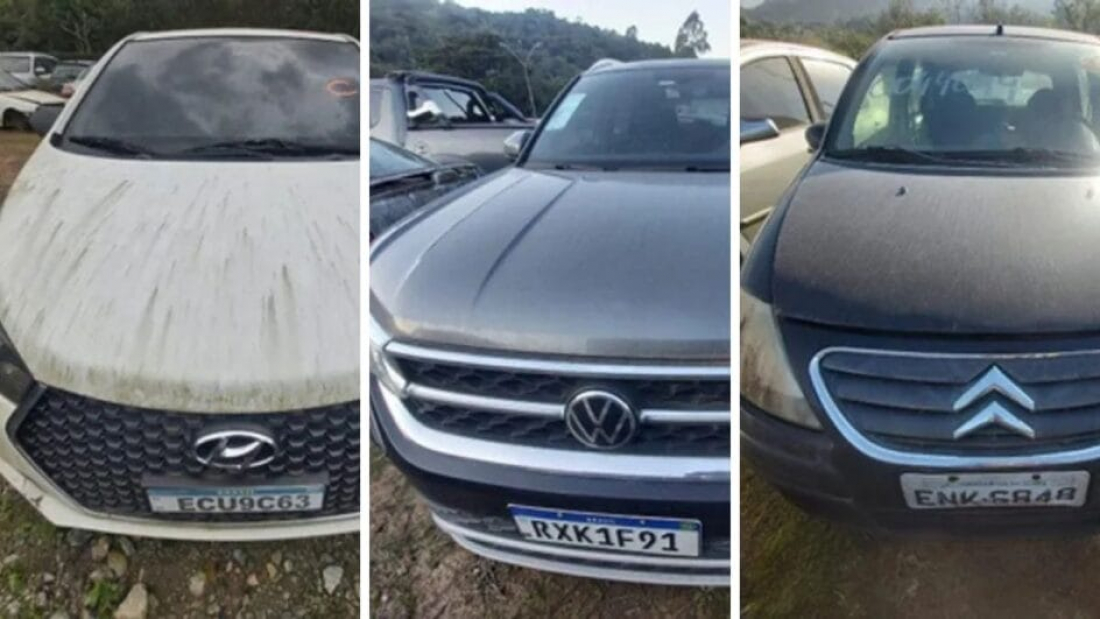 Leilão da PRF em SC tem de HB20 por R$ 19 mil a Citroën C3 por pechincha