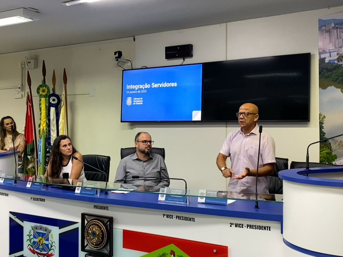 Câmara Municipal de Tubarão promove capacitação e integração com servidores