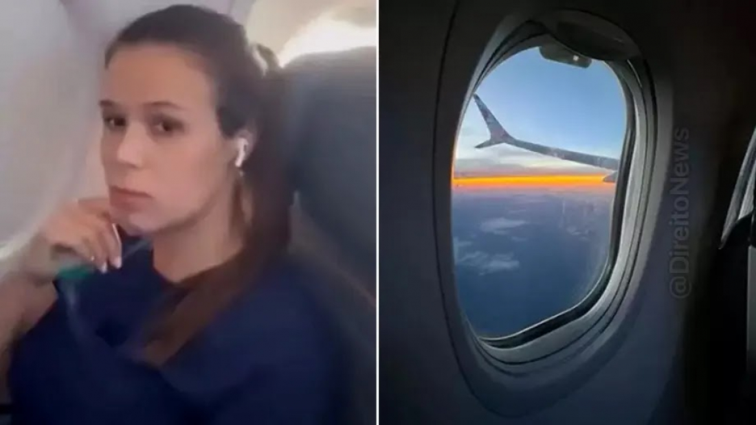 Mulher que não cedeu lugar em voo processa Gol e advogada que a filmou