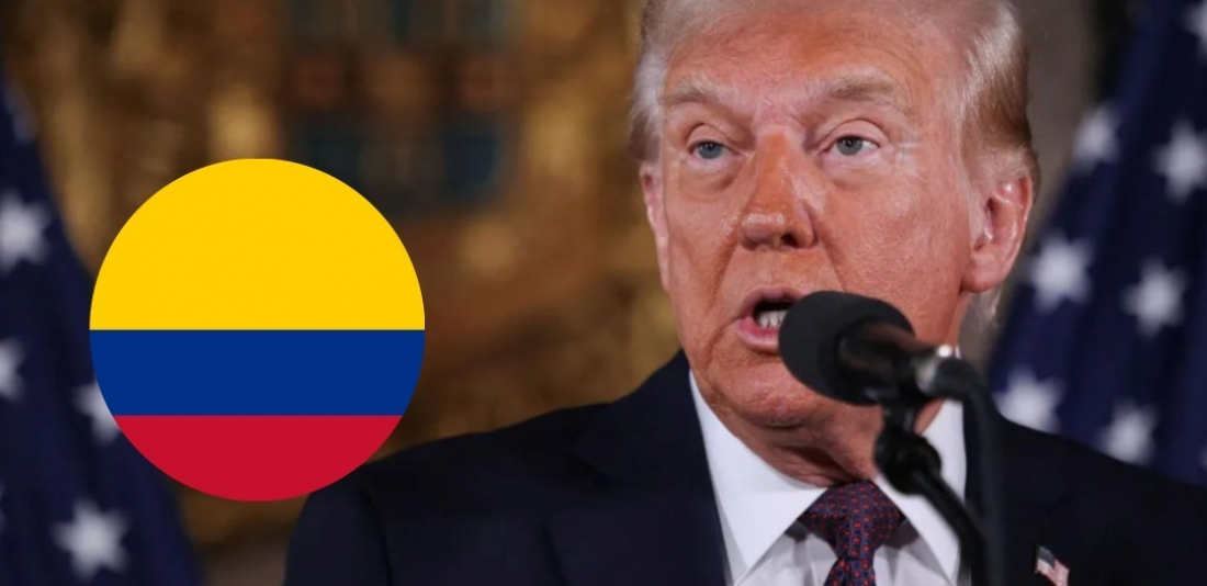 Trump anuncia tarifas à Colômbia após país se recusar a receber aviões com deportados