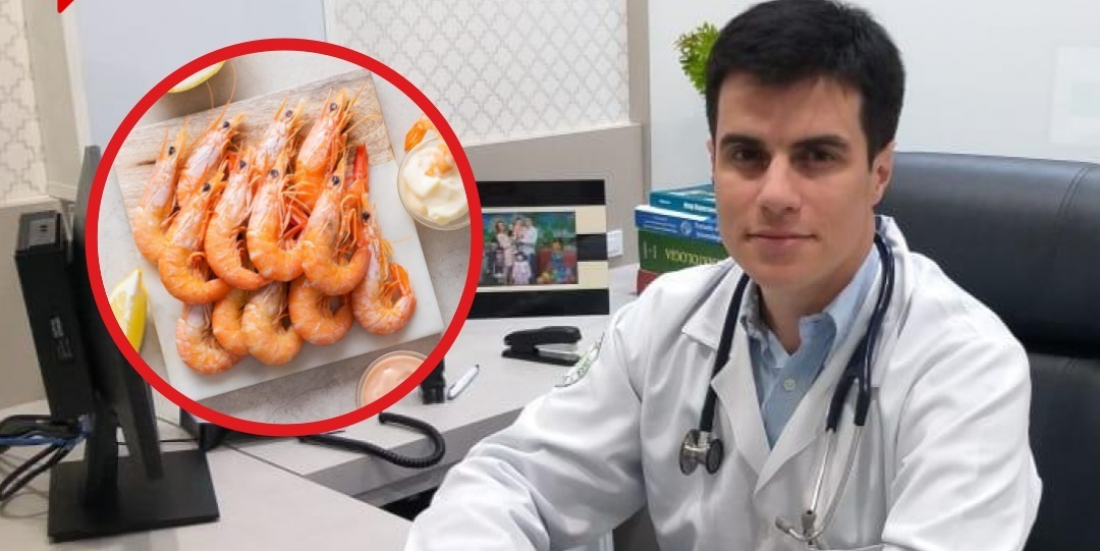 Alerta a alergias a frutos do mar e o perigo de choque anafilático