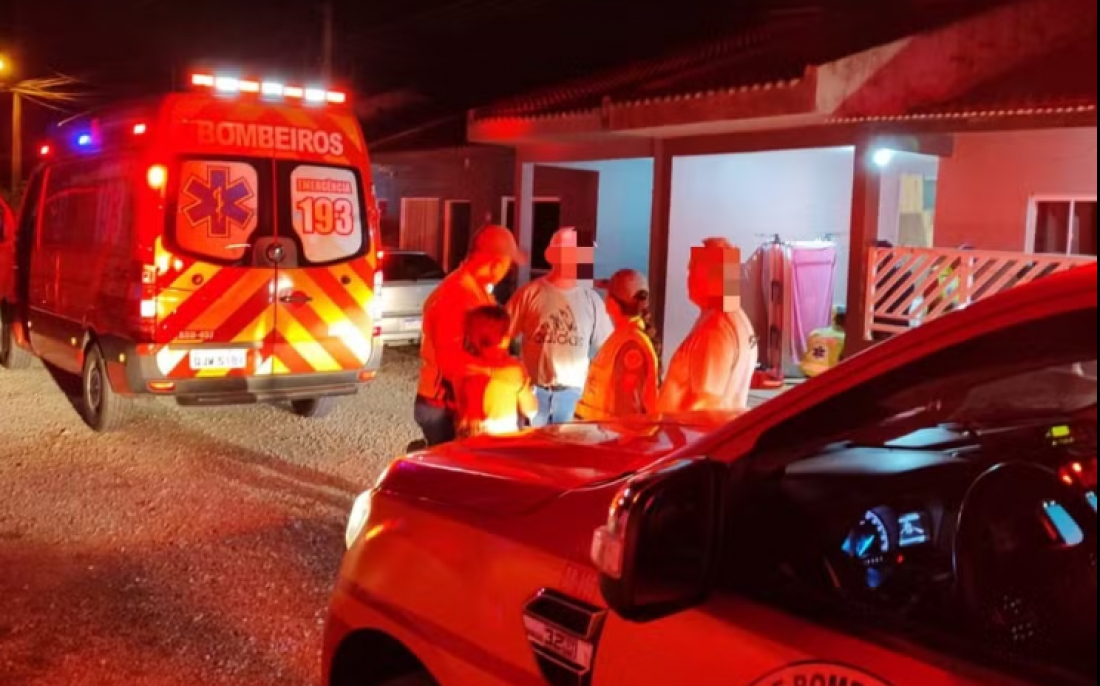 Em SC: Criança é atropelada propositalmente durante briga de vizinhos; suspeita é detida por tentativa de homicídio