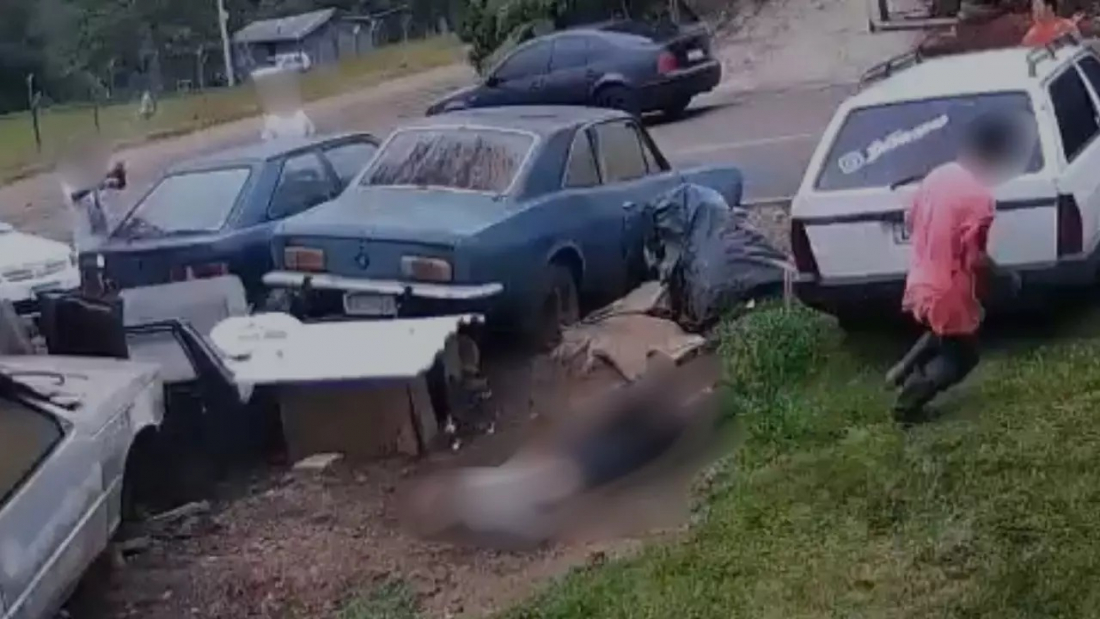 Homem é baleado e outro esfaqueado durante briga de vizinhos em SC