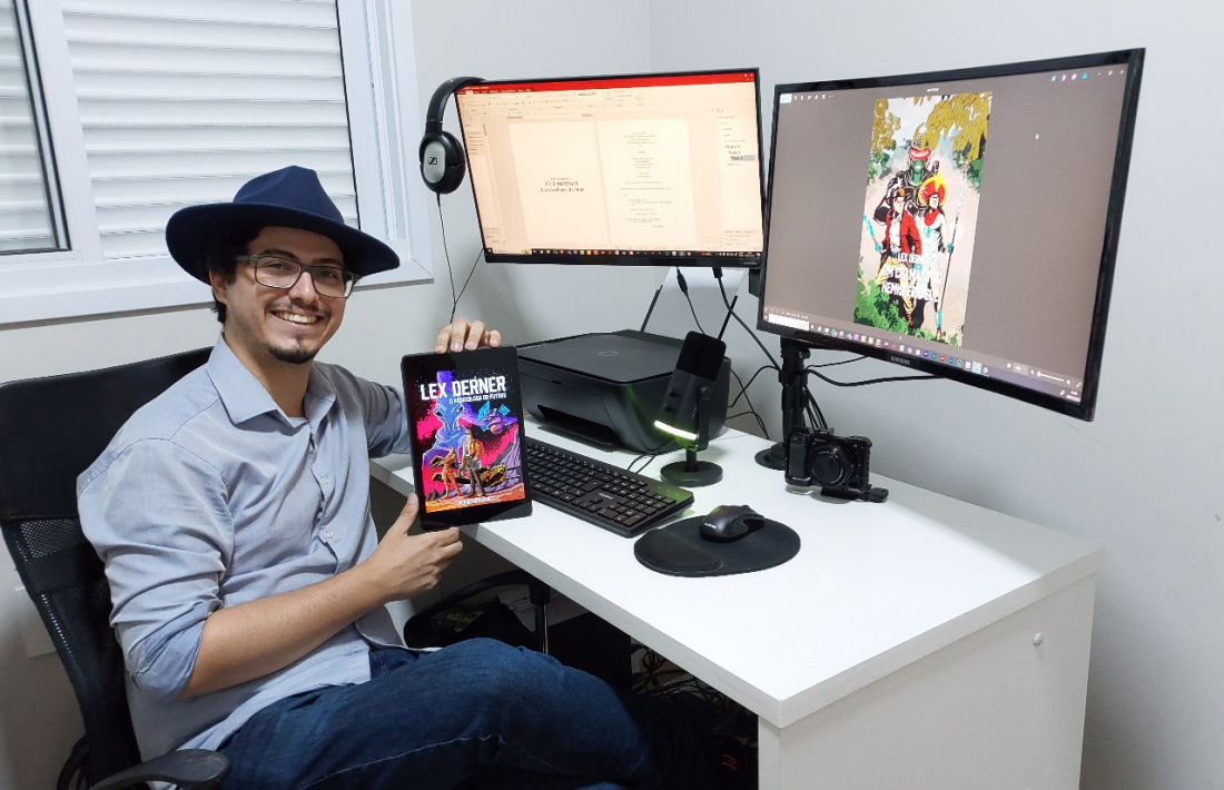 Pré-venda do livro de ficção científica de Pedro Gonçalves, autor de Tubarão, começa sexta-feira