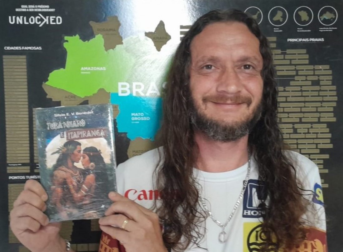 Autor tubaronense Silvio E. V. Benedet lança sua primeira obra literária: 'Tubá-Nharô e Itapiranga'