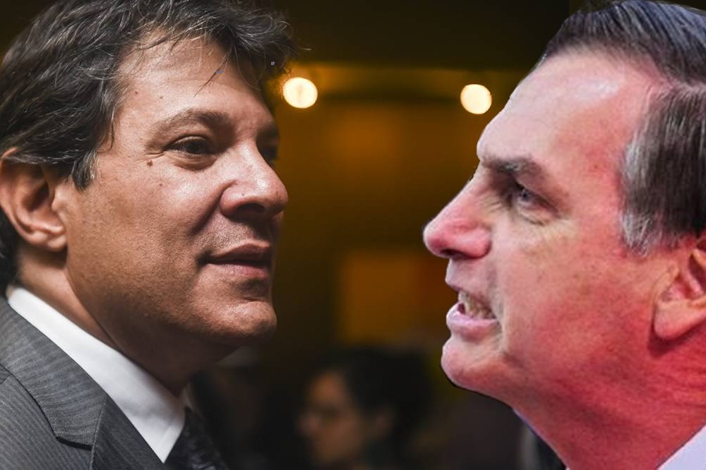 Jair Bolsonaro e Haddad disputam segundo turno