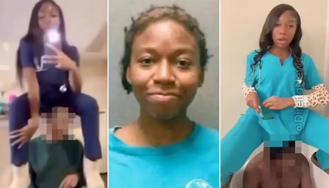 Internacional: enfermeira é presa após rebolar sobre a cabeça de pacientes com deficiência para viralizar no TikTok